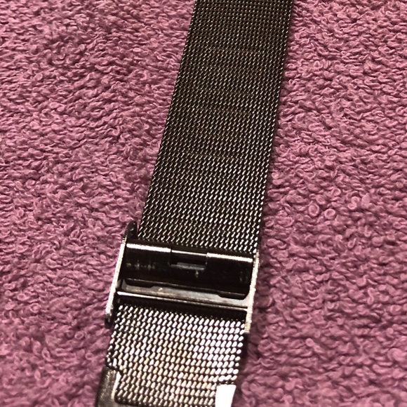 Burtley & Baines Blk & Rose Gold Large Faced Watch - Picture 5 of 6